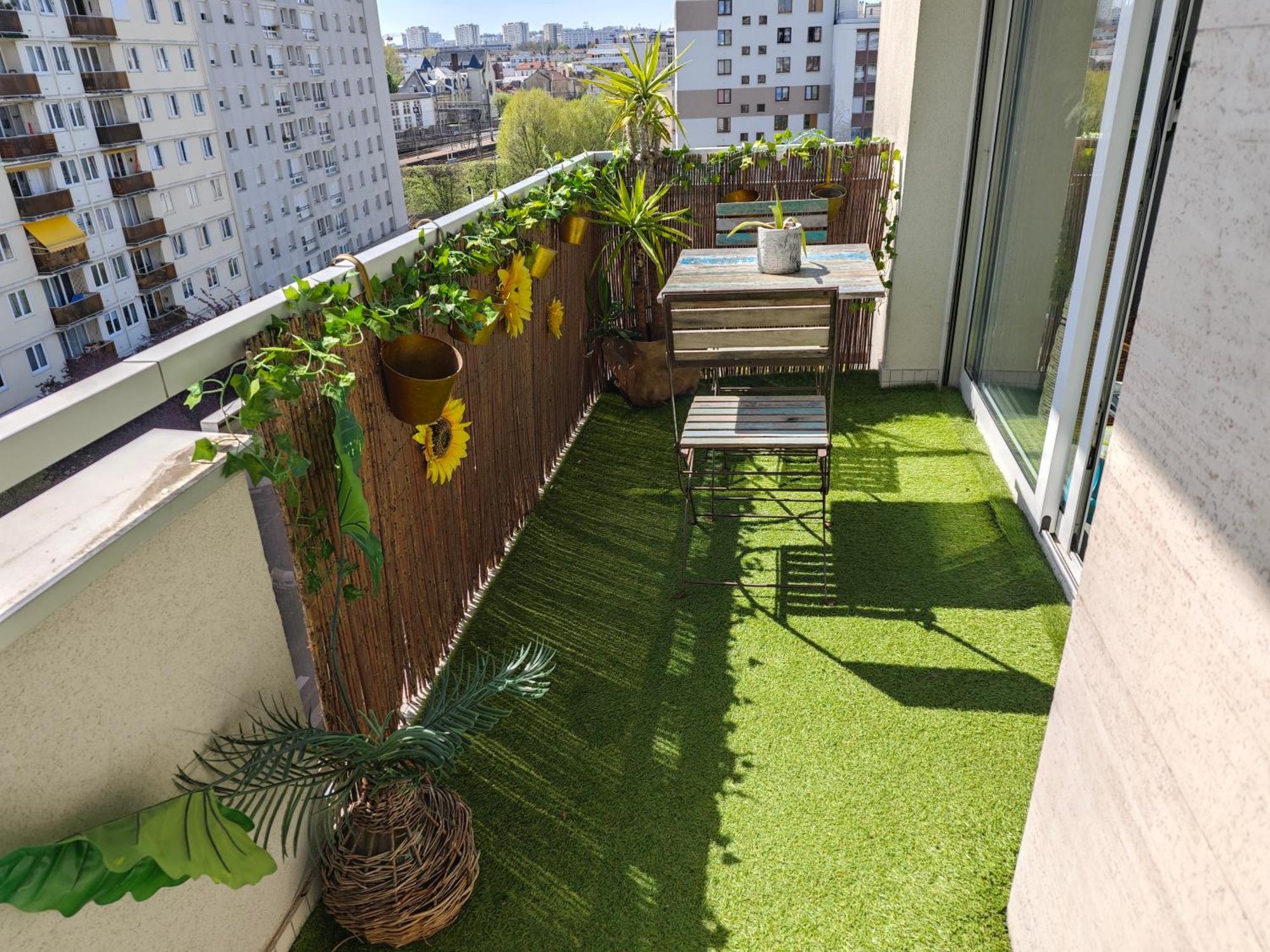 Appartement Au Jardin Suspendu à Vanves Extérieur photo