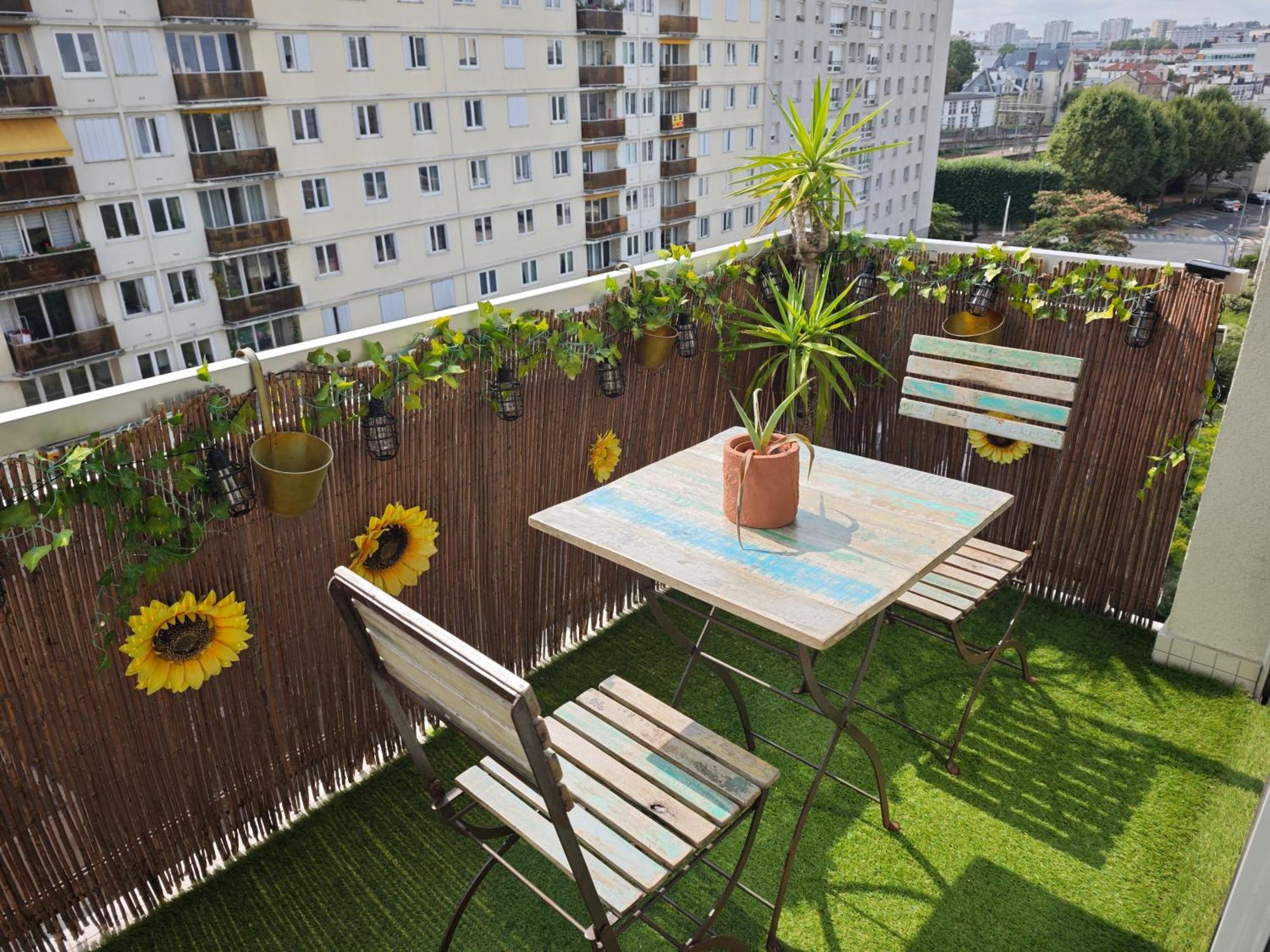 Appartement Au Jardin Suspendu à Vanves Extérieur photo